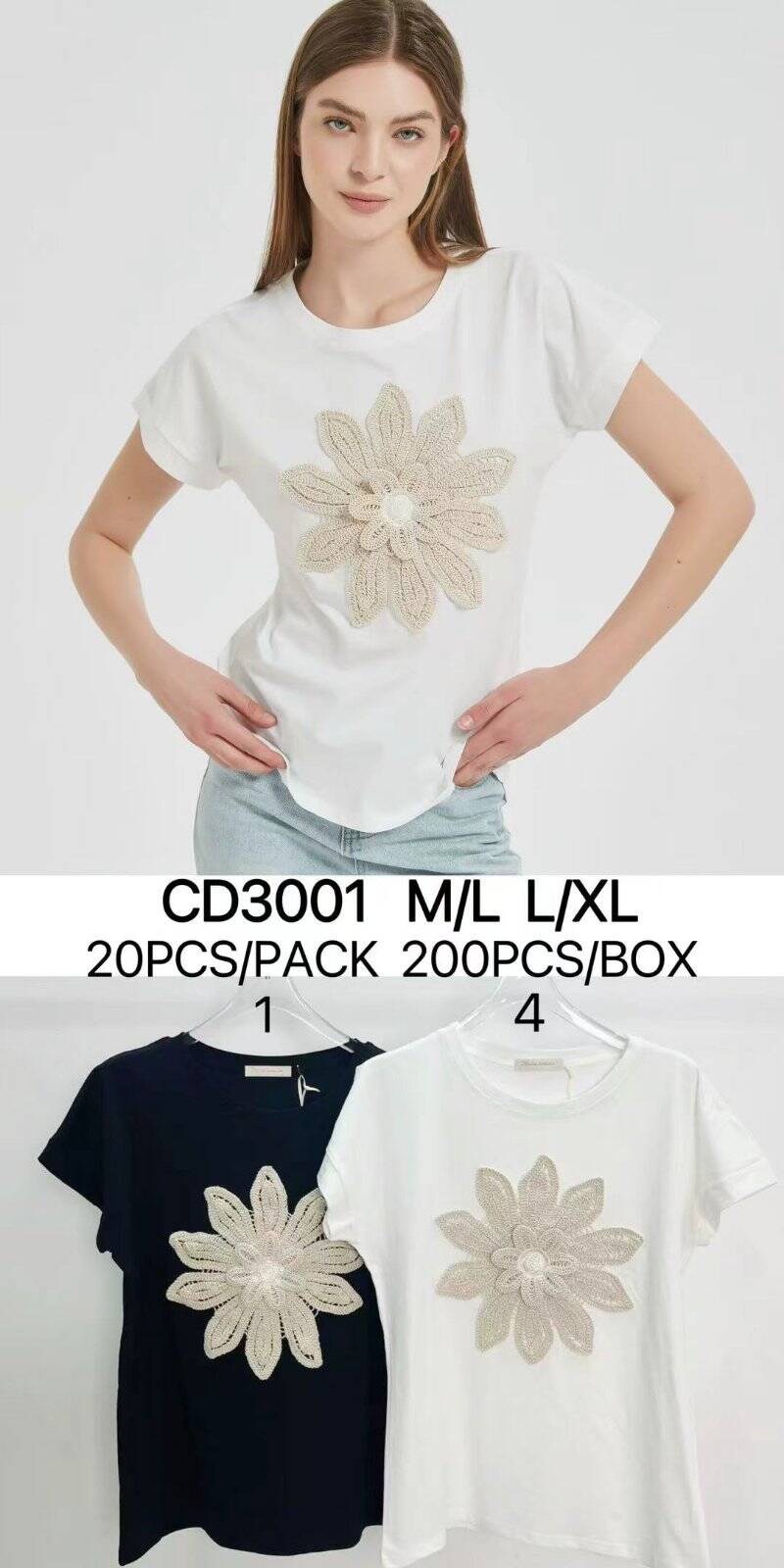 Bluzki damskie  Roz M/L-L/XL, Mix Kolor Paczka 5 szt